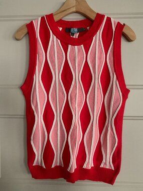 Anthropologie Eva Franco Pop Art Vest